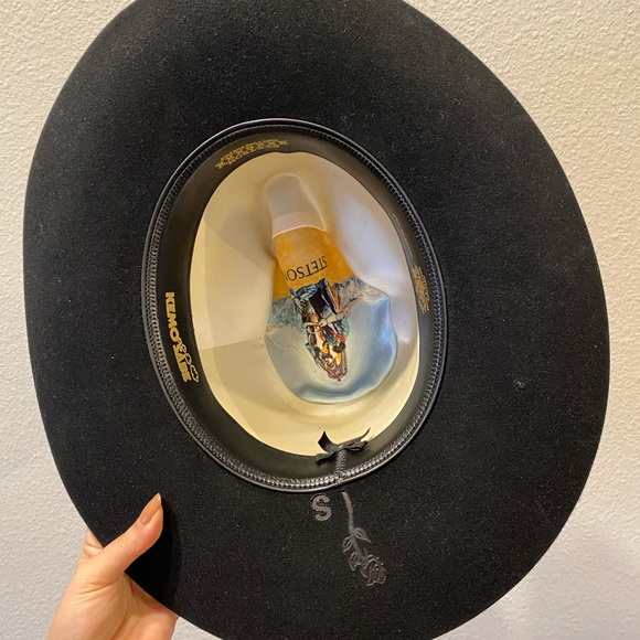Kemo Sabe - “THE 50X SILK MINTURN HAT” with one of a kind customized hat band main image 5